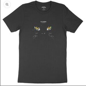 Black the Marias T-Shirt with Cat Eyes